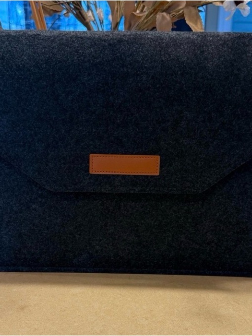Felt 15.5” Travel Laptop Case Sleeve